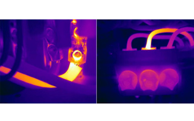 Flir Duo Pro R可遠(yuǎn)距離俯視巡檢整個(gè)電力電纜，找出隱患所在。